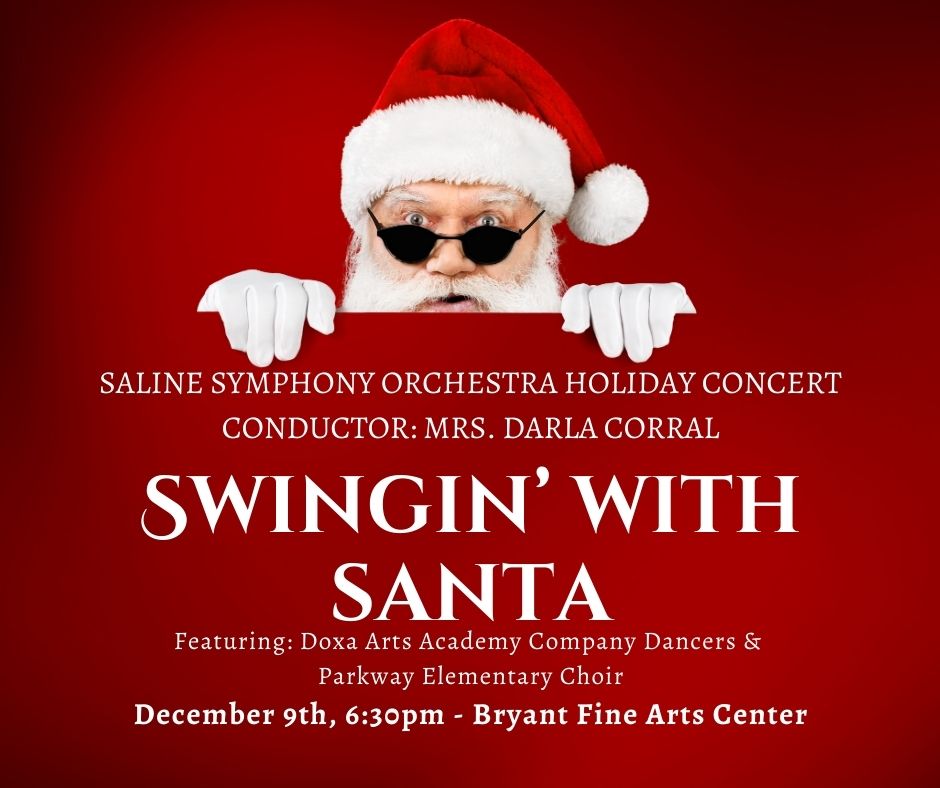 Swingin' With Santa Concert Poster